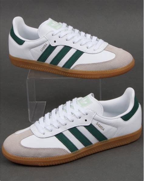 adidas sambas weiß grün|adidas samba schuhe.